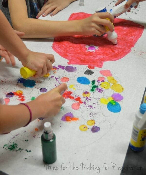 kids crafting camp